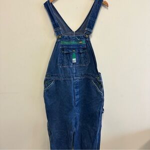 Liberty Blue Denim Carpenter Bib Overalls 42 x 32